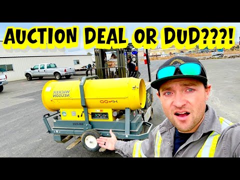 Видео: Я купил два обогревателя для магазинов стоимостью 8000 долларов за 90 долларов?!?!? СДЕЛКА НА АУК...