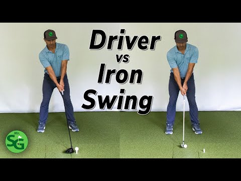 Видео: Driver против Iron Swing и миф, который вы должны знать