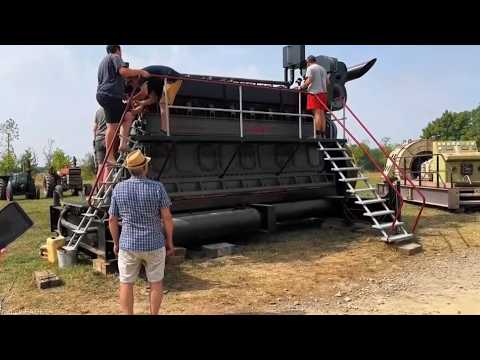 Видео: Забытые гиганты снова ревут: возрождение старинных нефтяных и авиационных двигателей