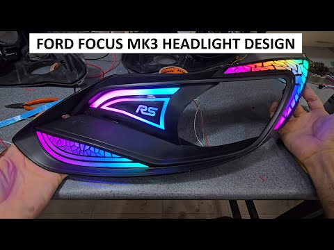 Видео: Дизайн фар Ford Focus Mk3 Custom