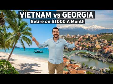Видео: Выход на пенсию во Вьетнаме или Грузии? Месячный рай за 1000 долларов