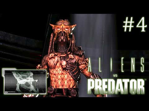 Видео: Aliens versus Predator 2010 // За хищника // Часть 4