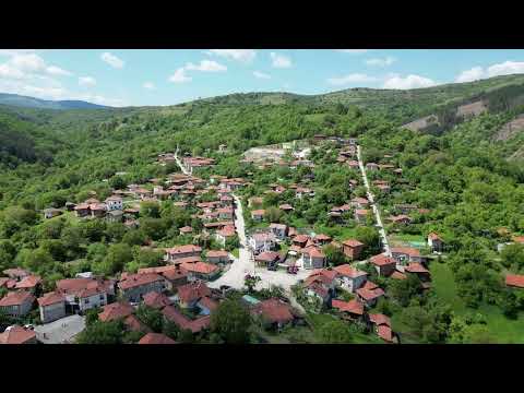 Видео: Полет над село Терзийско,Троянски Балкан