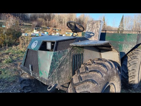 Видео: Охотник М вездеход каракат - покоритель бездорожья.