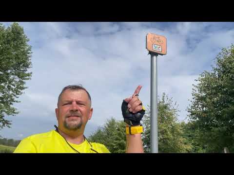 Видео: Минск-Париж на велосипеде. День 4. Польша.