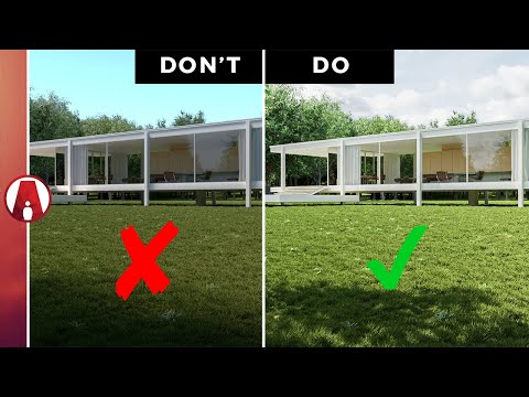 Видео: РЕАЛИСТИЧНЫЕ советы по внешнему освещению в 6 шагов для V-Ray