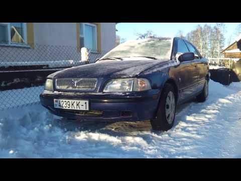 Видео: Холодный старт VOLVO S40 1.9 TDI в мороз  -19°C