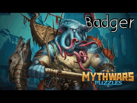 Видео: Уничтожаю синего мифического титана в Mythwars & Puzzles