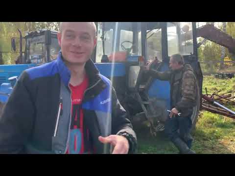 Видео: Да Уж, в совхозе Беда. Трактор Погрузчик Мтз-82 Умер. Слесаря от Бога. Будни, суета и очень весело😂
