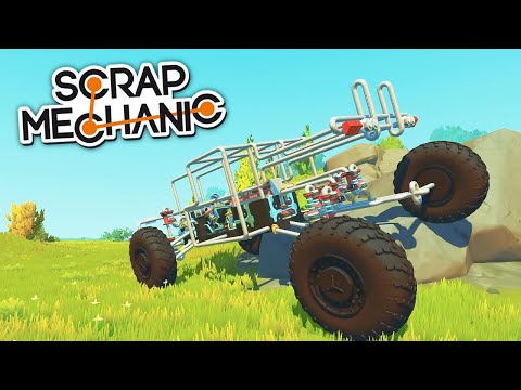 Видео: СУПЕР ПОДВЕСКА ✅ в SCRAP MECHANIC