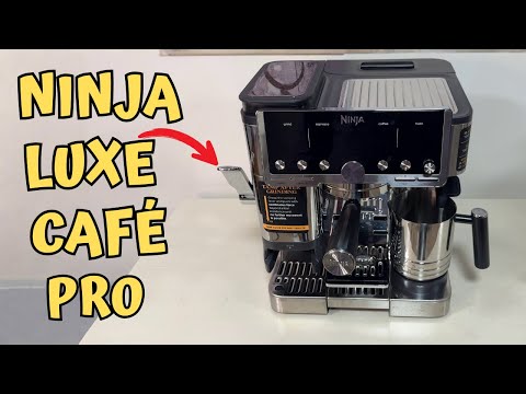 Видео: Серия Ninja Luxe Café Pro, эспрессо-машина, капельный кофе, холодный кофе