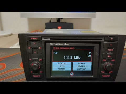 Видео: Один из способов подключения Bluetooth модуля к Navigation Plus RNS-D Audi A6C5