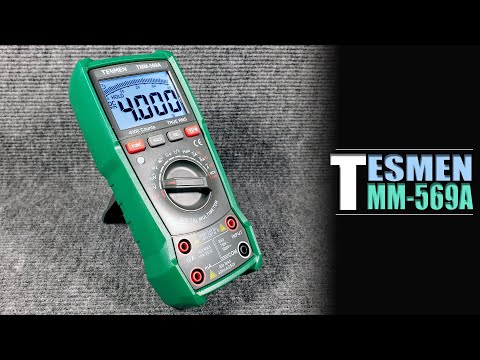 Видео: TESMEN TMM-569A: мультиметр с функцией определения последовательности фаз