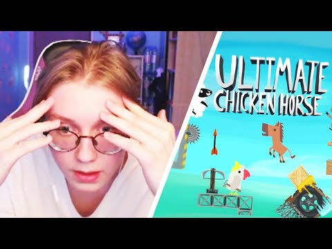 Видео: ДРЕЙК, БРАТИШКИН, СТИНТ И БАТЯ ДРЕЙКА ИГРАЮТ В Ultimate Chicken Horse