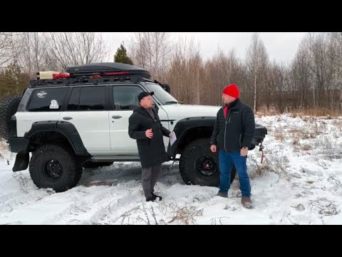 Видео: Интервью со мной о наших путешествиях и Nissan Patrol Y61