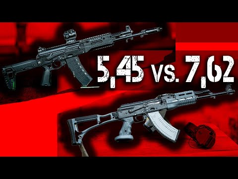 Видео: Извечный спор – что лучше - 5,45 или 7,62 ! Какой Калаш взять если ты – первоход?