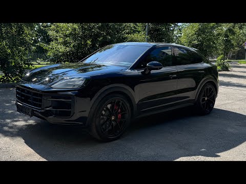 Видео: Новый Porsche Cayenne Coupe GTS 2024г, 4.0t - 500лс, цена 25.500.000 рублей.