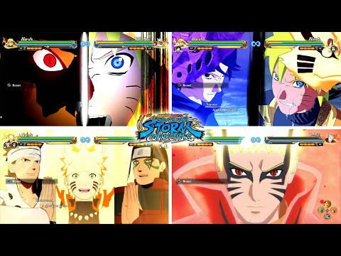 Видео: Naruto x Boruto: Ultimate Ninja Storm Connections — все трансформации и ультимативные техники Наруто