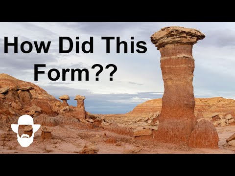 Видео: Отправьтесь в поход с геологом и узнайте, как эрозия формирует прекрасные ландшафты.