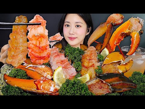 Видео: 🦞Сашими Из Лобстера✨Маринованный Лобстер В Соевом Соусе🦞| eating show | mukbang asmr