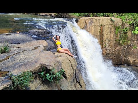 Видео: 80. ШРИ ЛАНКА. ВОДОПАД БИСО ЭЛЛА (BISO ELLA WATERFALL).