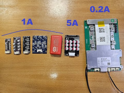 Видео: VISSO: Сравнение активных балансиров для LiFePO4 с пассивным (встроенным в BMS)
