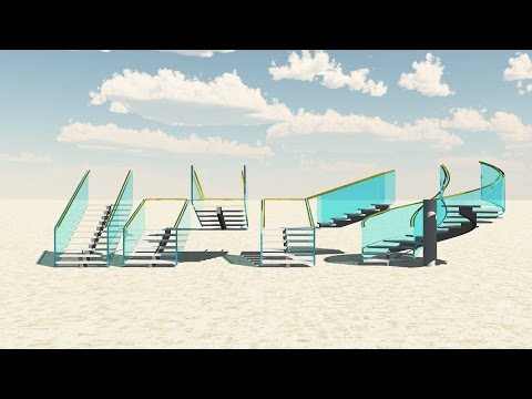 Видео: 3ds Max. Быстрое создание лестниц. Basic Stairs.