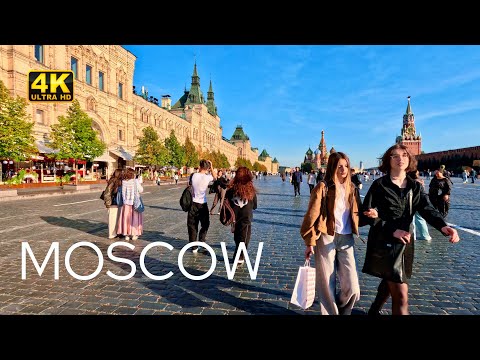 Видео: 🔥 Прогулка по МОСКВЕ 4K HDR! Красная площадь, Никольская улица, Большая Лубянка