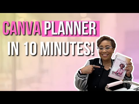 Видео: Как создать страницу планировщика в Canva | Пошаговое руководство для начинающих