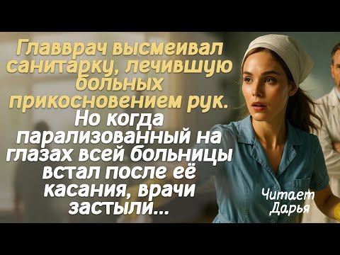 Видео: Главврач высмеивал санитарку лечившую больных прикосновением рук. Но когда парализованный на глазах