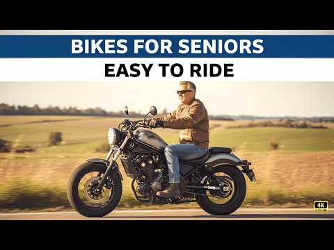 Видео: 7 мотоциклов, на которых пожилым людям будет легко ездить