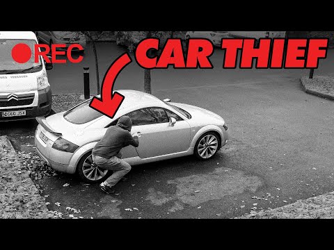 Видео: Попытка угнать автомобиль с помощью противоугонных средств