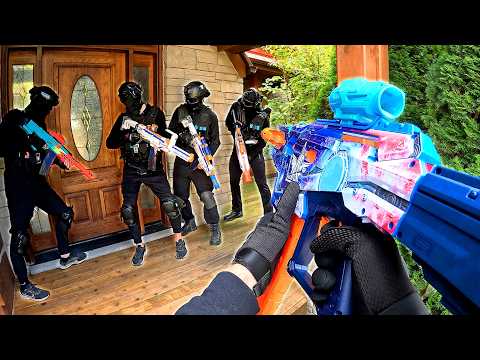 Видео: Nerf встречает S.W.A.T. 4