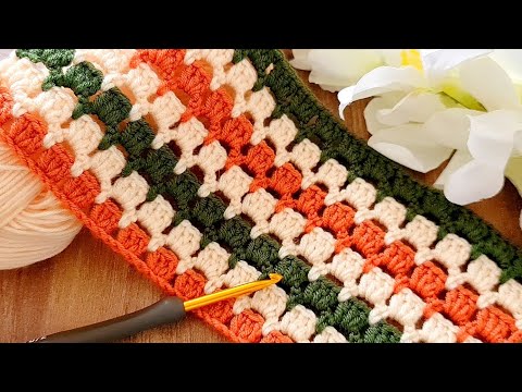 Видео: Уникальная очень простая модель детского одеяла для вязания крючком для начинающих