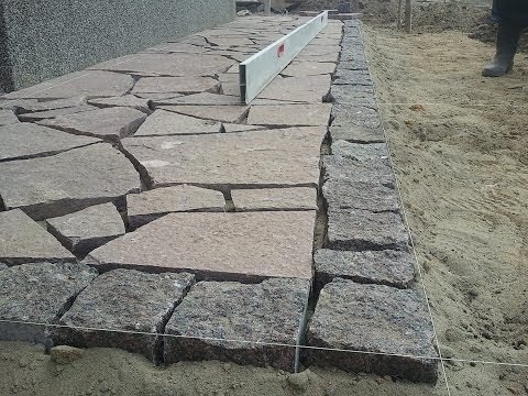 Видео: лемезит укладка плитняка дер.Макарово за Ногинском mostovaya.ru