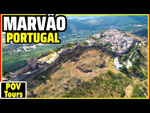 Видео: Марван: средневековый город, парящий в небе | Португалия