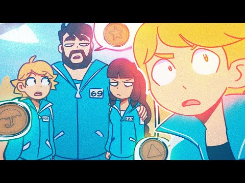 Видео: Игра в Кальмара | Комиксы Леди Баг и Супер Кот 4 сезон