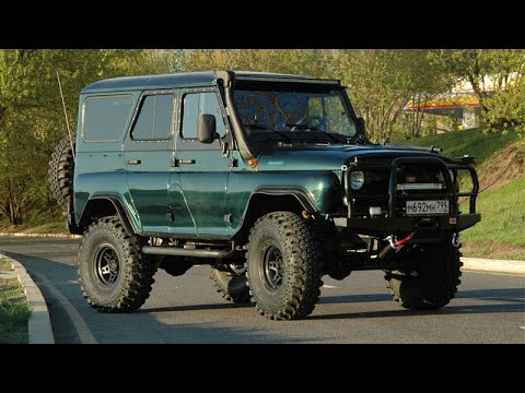 Видео: УАЗ Хантер - тюнинг для бездорожья и комфорта. Зелененький aka "Слабоумие и Отвага" год спустя