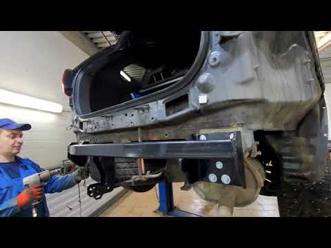 Видео: Обзор и установка фаркопа Baltex 149331 + TowRus MO-3 на Mitsubishi Outlander (GFOW) в ФАРКОП.РУ