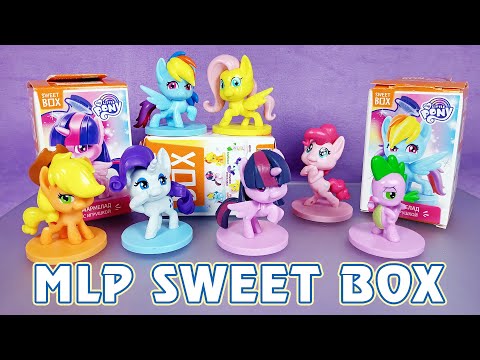 Видео: 4 волна My Little Pony из Sweet Box - обзор фигурок Pony Life