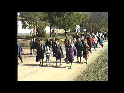 Видео: Взгляд в прошлое. с.Черный Поток. 1996г. Называть к past. Chornyi Potik village. 1996.