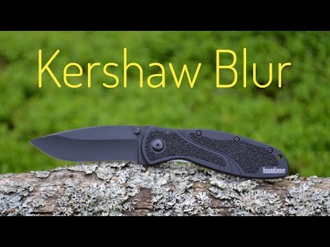 Видео: нож Kershaw Blur BLK  классика EDC