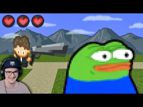 Видео: СДЕЛАЛ ПОЛНОЦЕННУЮ ИГРУ В 12 ЛЕТ ► Мемные Игры РАЗБУДИ | Реакция