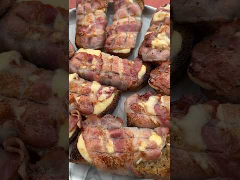 Видео: Вкуснейшая закуска на мангале #рецепт #закуска #мангал #горячаязакуска #вкусноипросто #дача