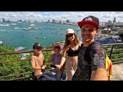 Видео: Паттайя с детьми. Картинг, смотровая, золотой Будда. Таиланд 2023