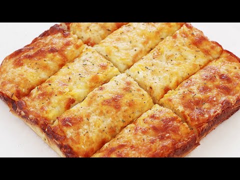 Видео: Супер быстрый и легкий сырный хлеб за 20 минут!!