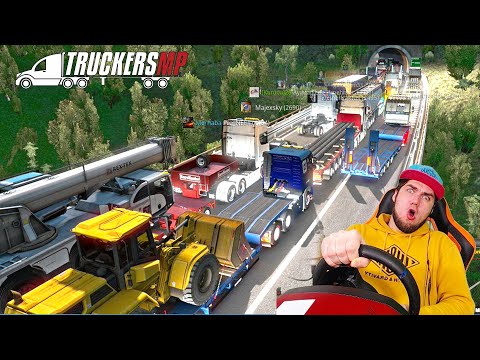 Видео: СОБРАЛИ ДИКУЮ ПРОБКУ в ETS 2 MP