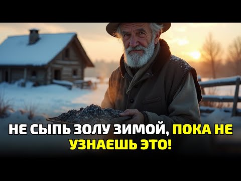 Видео: Не делай этого с золой зимой! Обычная ошибка, из-за которой пропадает урожай!