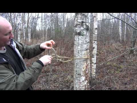 Видео: Булинь. Вяжем булинь.