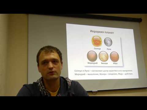 Видео: Фрагмент занятия курса "Основы астрологии"